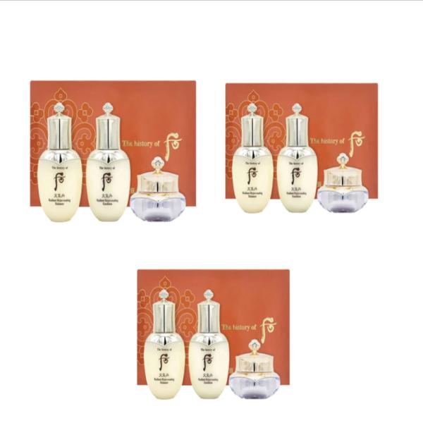 Наборы средств по уходу за кожей TQDan для женщин The History Of Whoo, emulsion skin care set travel size 3-piece set*3
Наборы средств по уходу за кожей TQDan для женщин The History Of Whoo, emulsion skin care set travel size 3-piece set*3