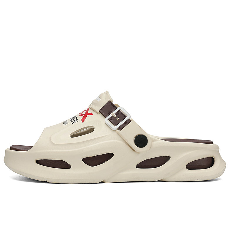 RENBEN Скользоустойчивые износостойкие шлепанцы мужские бежево-коричневые, цвет Beige Brown
RENBEN Скользоустойчивые износостойкие шлепанцы мужские бежево-коричневые, цвет Beige Brown