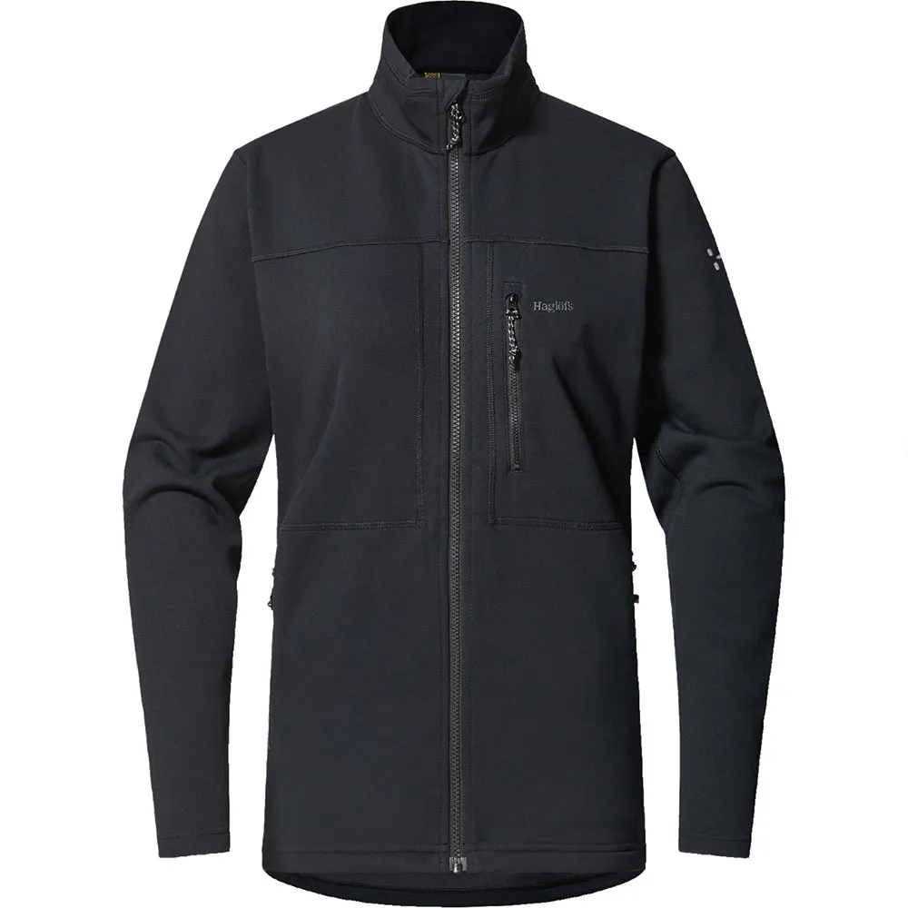 Флис Haglöfs Rosson Mid full zip, черный
Флис Haglöfs Rosson Mid full zip, черный