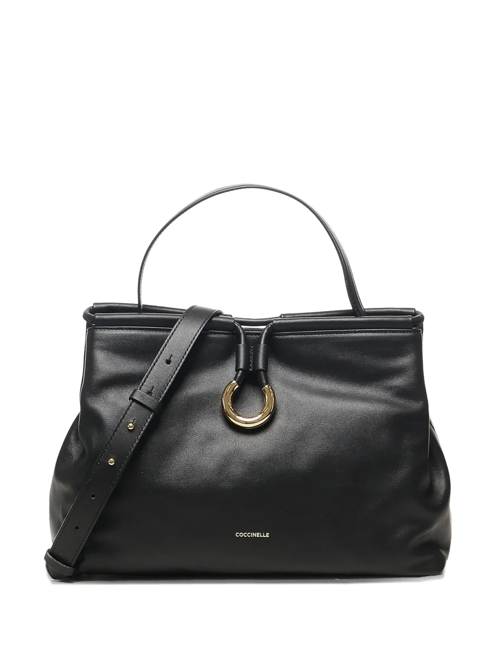 Сумка с верхней ручкой и круглой пряжкой Coccinelle, черный
Сумка с верхней ручкой и круглой пряжкой Coccinelle, черный