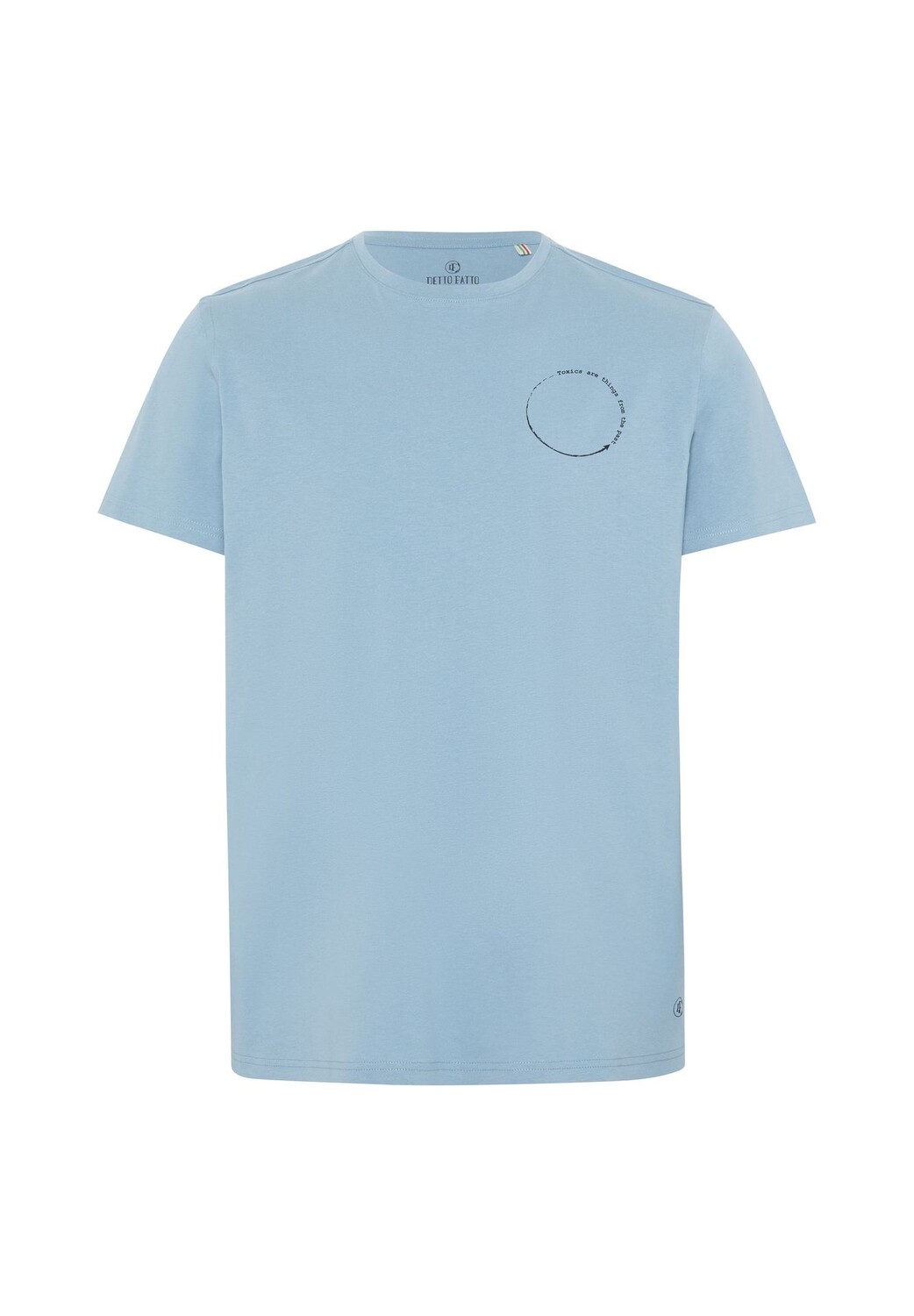 Сообщение с принтом на футболке DETTO FATTO, цвет Faded Denim
Сообщение с принтом на футболке DETTO FATTO, цвет Faded Denim