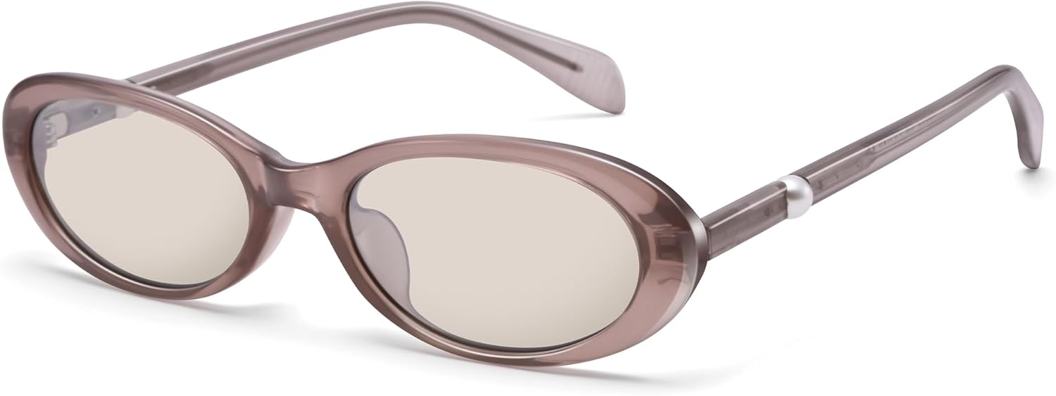 Ретро-солнцезащитные очки овальной формы для женщин - модные очки в черепаховой оправе с серебристым металлическим кольцом, обеспечивающие защиту от УФ-излучения UV400 GLARDEFE, A5 Grey - Pink / Brown
Ретро-солнцезащитные очки овальной формы для женщин - модные очки в черепаховой оправе с серебристым металлическим кольцом, обеспечивающие защиту от УФ-излучения UV400 GLARDEFE, A5 Grey - Pink / Brown