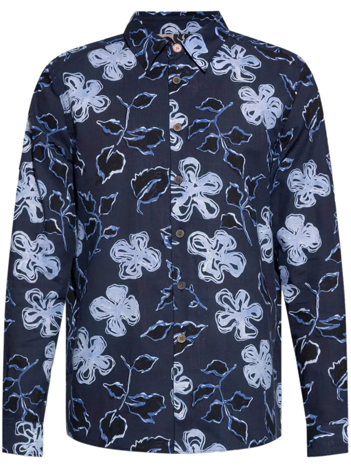 Рубашка с цветочным принтом PS Paul Smith, синий
Рубашка с цветочным принтом PS Paul Smith, синий