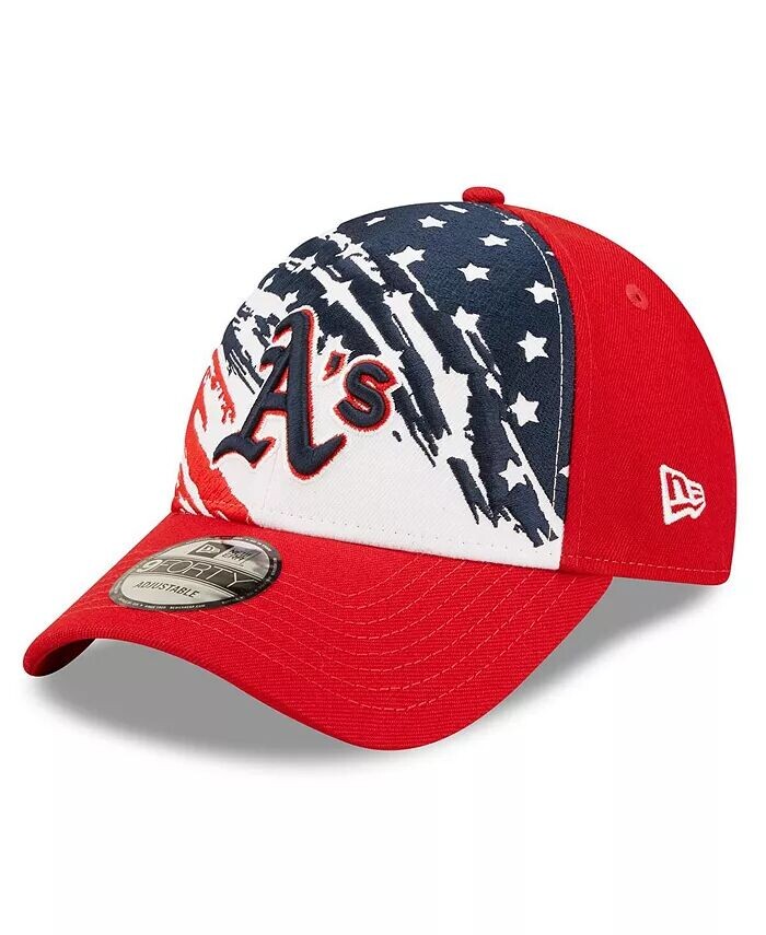 Мужская красная регулируемая кепка Snapback Oakland Athletics 2022, 4 июля 9FORTY New Era, красный
Мужская красная регулируемая кепка Snapback Oakland Athletics 2022, 4 июля 9FORTY New Era, красный