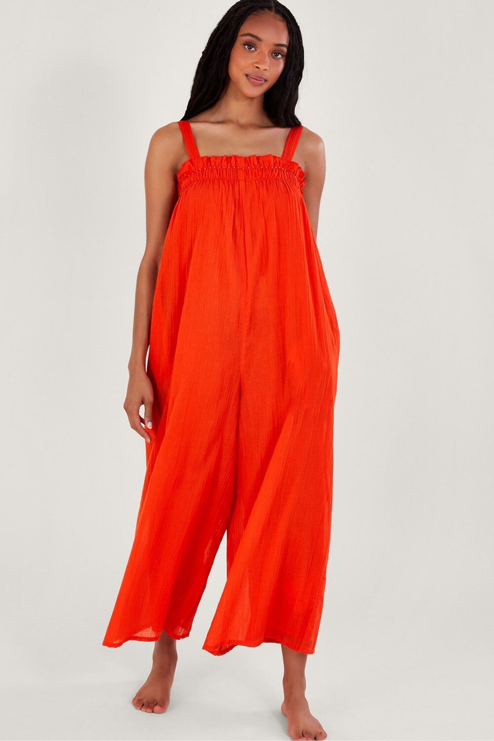 Гладкий комбинезон Eve Monsoon, оранжевый
Гладкий комбинезон Eve Monsoon, оранжевый