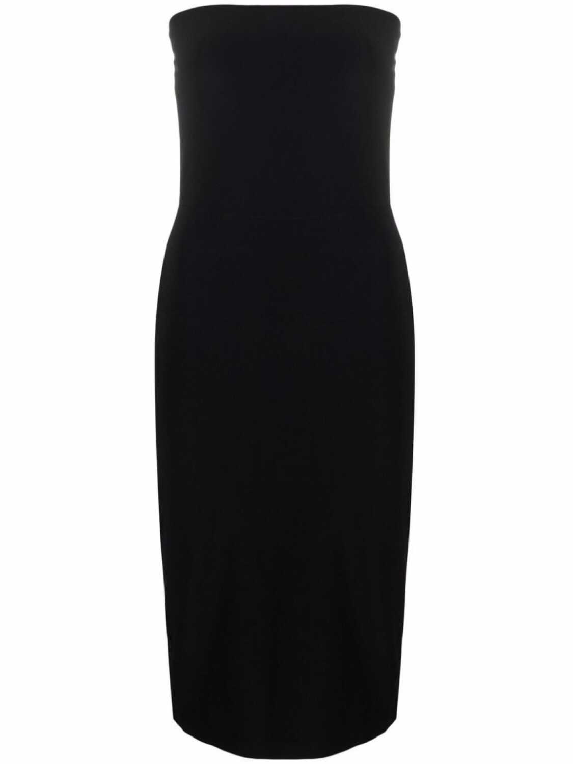 Приталенное платье без бретелей Norma Kamali, черный
Приталенное платье без бретелей Norma Kamali, черный