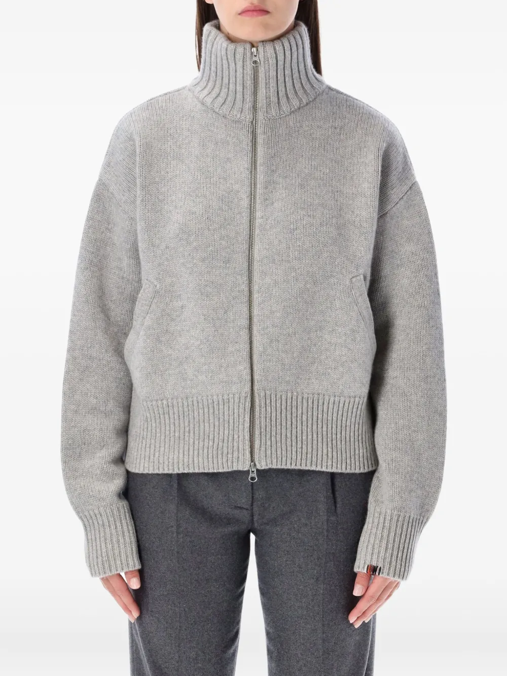 Кардиган на молнии Extreme Cashmere, серый
Кардиган на молнии Extreme Cashmere, серый