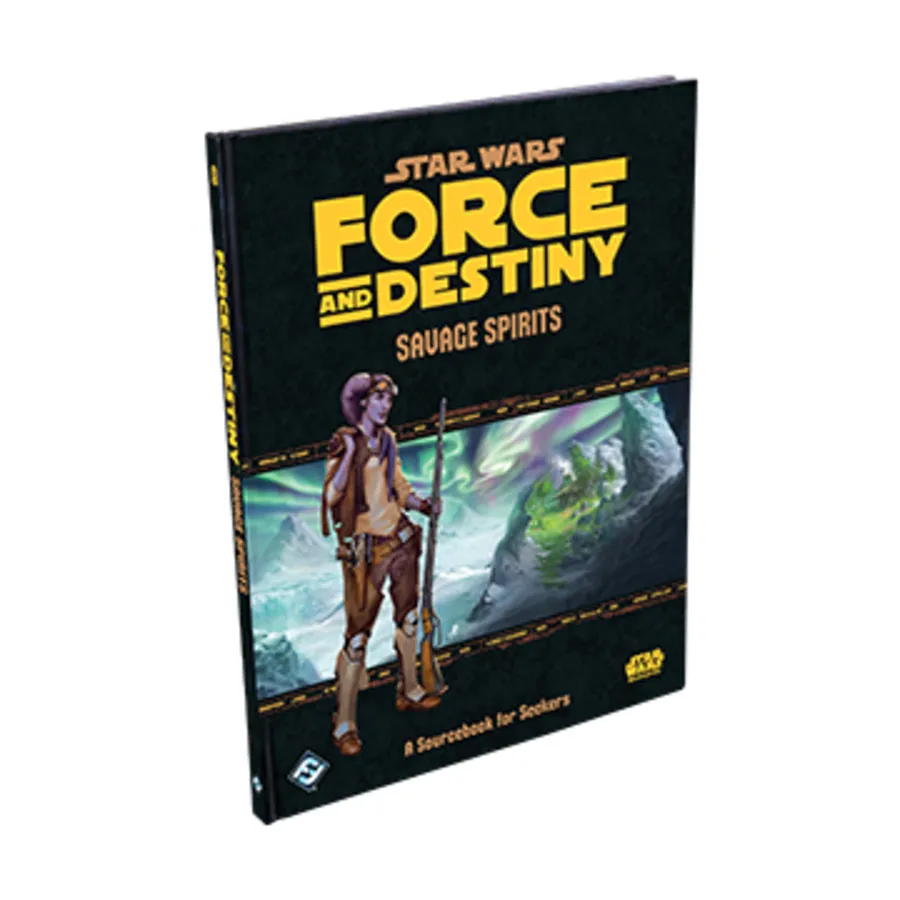 Savage Spirits (1st Printing), Star Wars RPG - Force & Destiny (Fantasy Flight Games), твердый переплет
Savage Spirits (1st Printing), Star Wars RPG - Force & Destiny (Fantasy Flight Games), твердый переплет