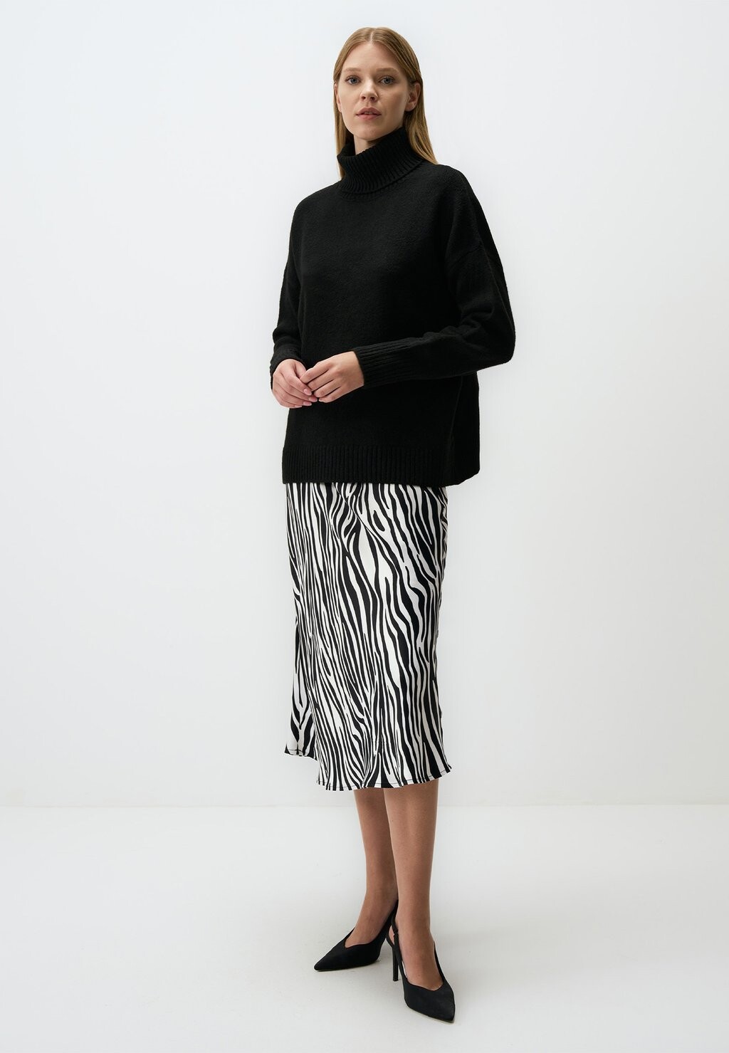 Юбка А-силуэта LINE PATTERNED MIDI Jimmy Key, черный
Юбка А-силуэта LINE PATTERNED MIDI Jimmy Key, черный