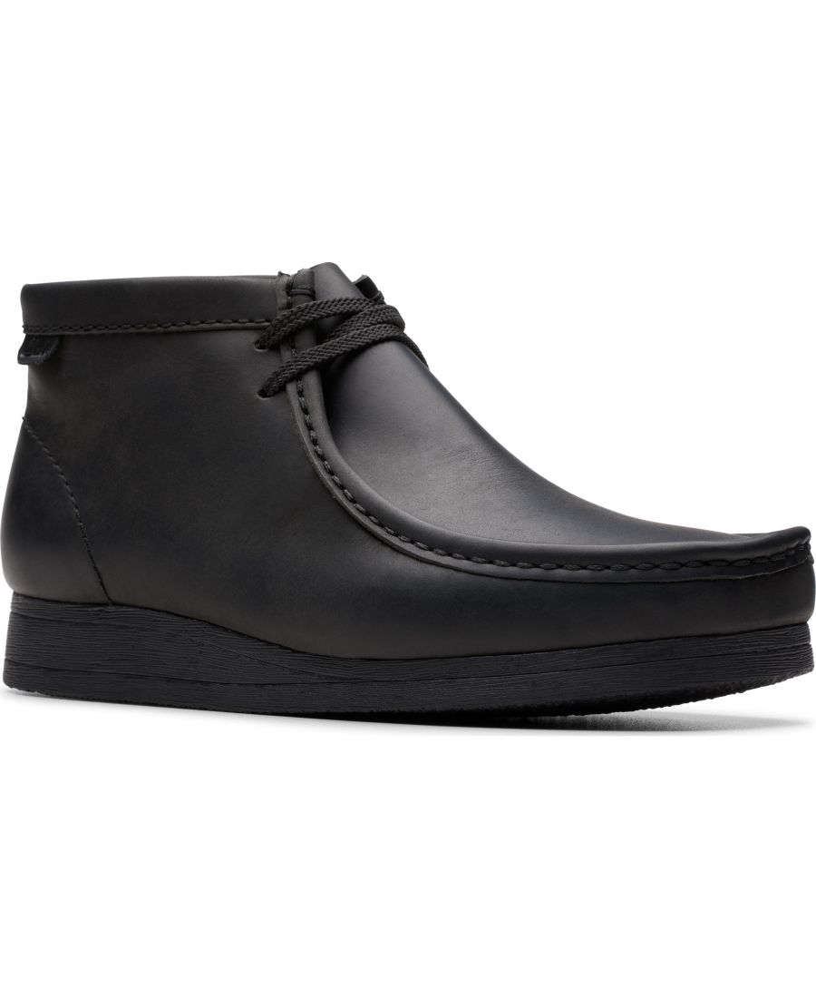 Мужские кожаные ботинки Wallaston из коллекции Clarks, Black leather
Мужские кожаные ботинки Wallaston из коллекции Clarks, Black leather