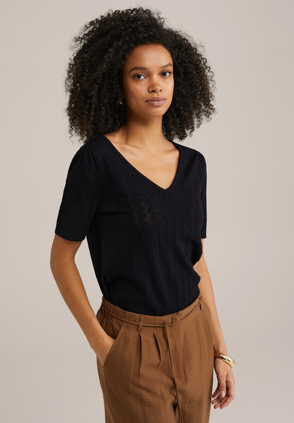 Футболка с принтом WE Fashion, черный
Футболка с принтом WE Fashion, черный