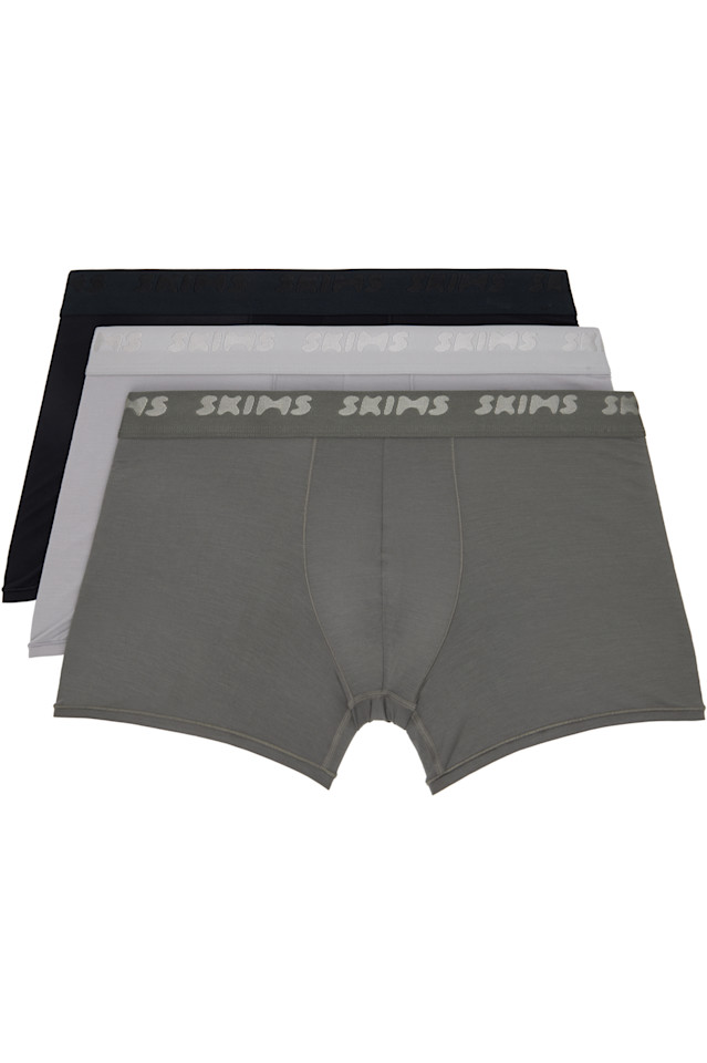 Тройная упаковка разноцветных хлопковых боксеров Skims длиной 3 дюйма Skims, мультиколор
Тройная упаковка разноцветных хлопковых боксеров Skims длиной 3 дюйма Skims, мультиколор