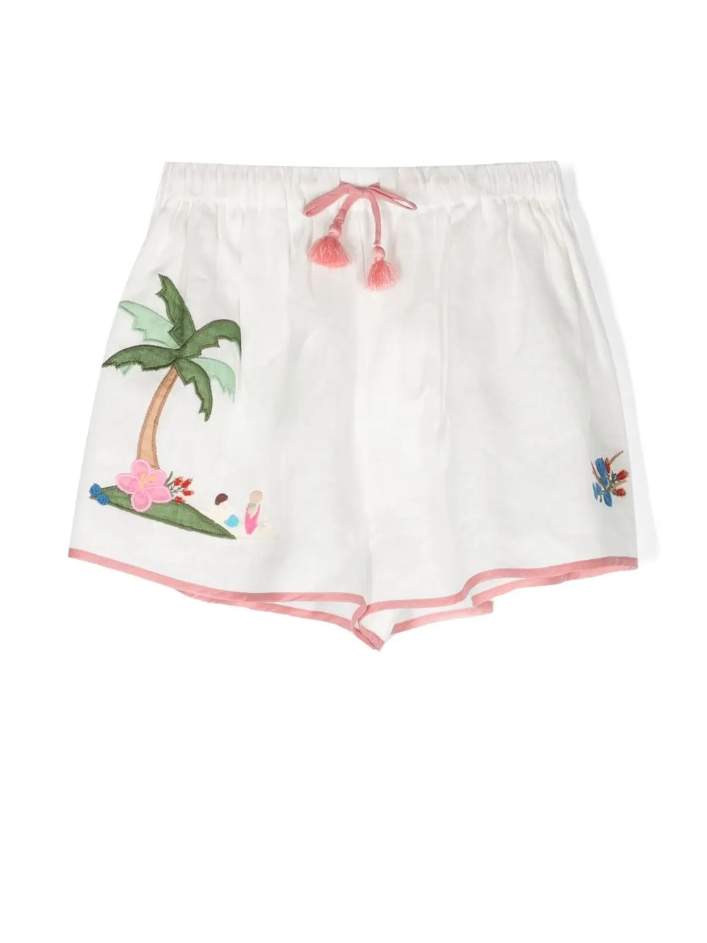 Шорты с аппликацией Clover Zimmermann Kids, белый
Шорты с аппликацией Clover Zimmermann Kids, белый