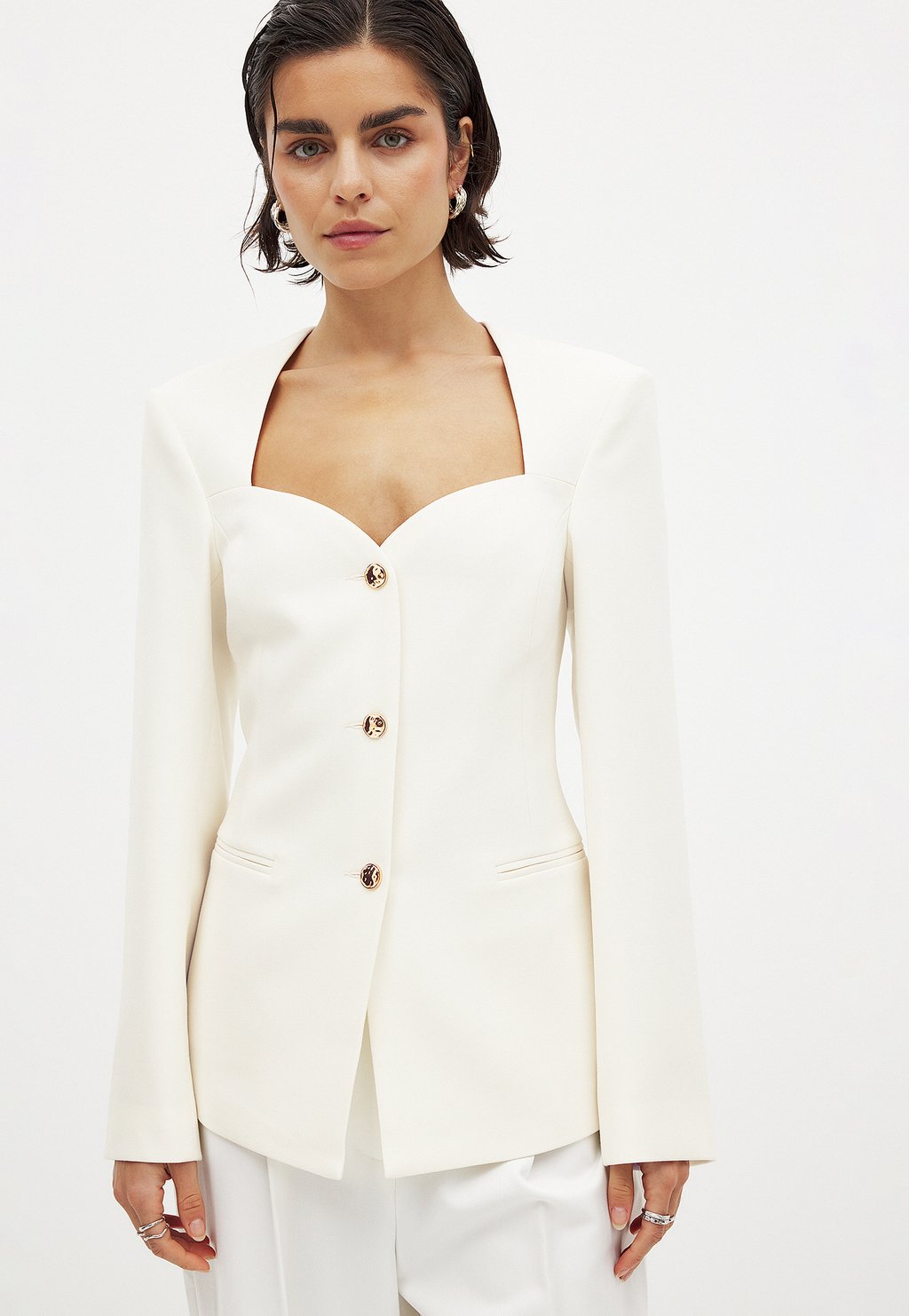 Блейзер FITTED NA-KD, белый
Блейзер FITTED NA-KD, белый