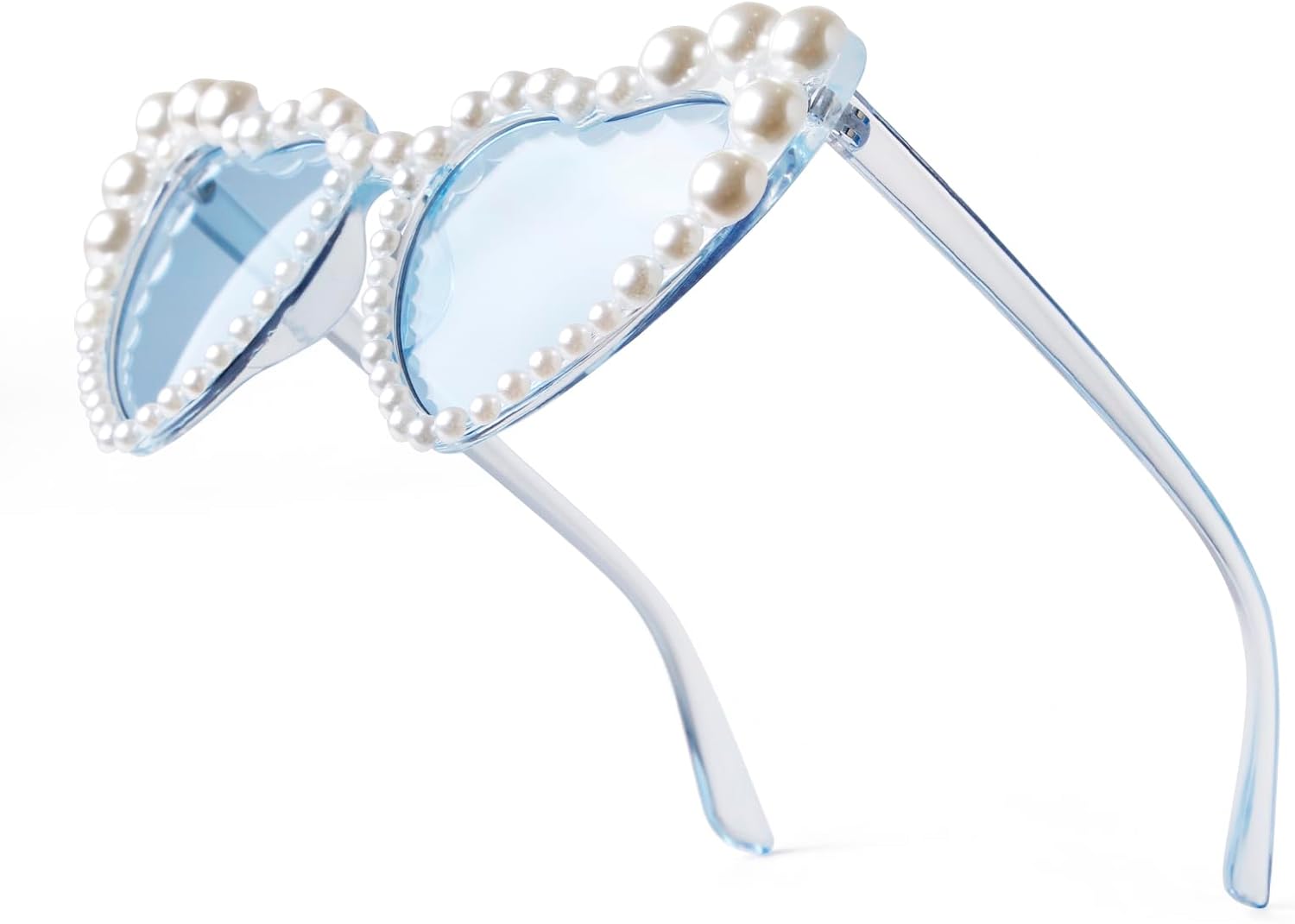 Солнцезащитные очки в форме сердца для женщин, модные жемчужные солнцезащитные очки «кошачий глаз» в форме сердца для вечеринок и путешествий Laurinny, Clear Blue/Light Blue
Солнцезащитные очки в форме сердца для женщин, модные жемчужные солнцезащитные очки «кошачий глаз» в форме сердца для вечеринок и путешествий Laurinny, Clear Blue/Light Blue