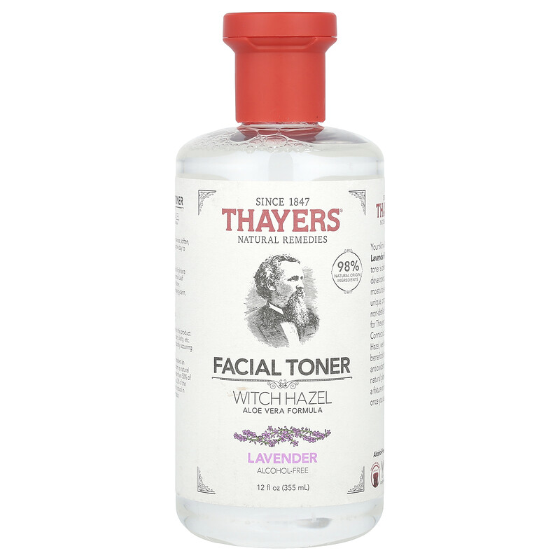 Thayers, Тоник для лица с гамамелисом, без спирта, с лавандой, 355 мл (12 жидк. унц.)
Thayers, Тоник для лица с гамамелисом, без спирта, с лавандой, 355 мл (12 жидк. унц.)
