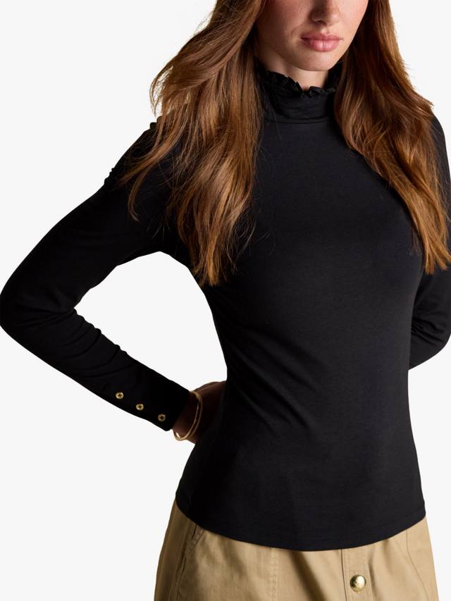 Топ с высоким воротником и длинными рукавами Joules
Топ с высоким воротником и длинными рукавами Joules