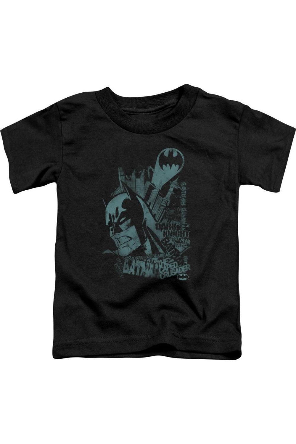 Футболка Batman Gritted с коротким рукавом для малышей Gildan, черный 
Футболка Batman Gritted с коротким рукавом для малышей Gildan, черный