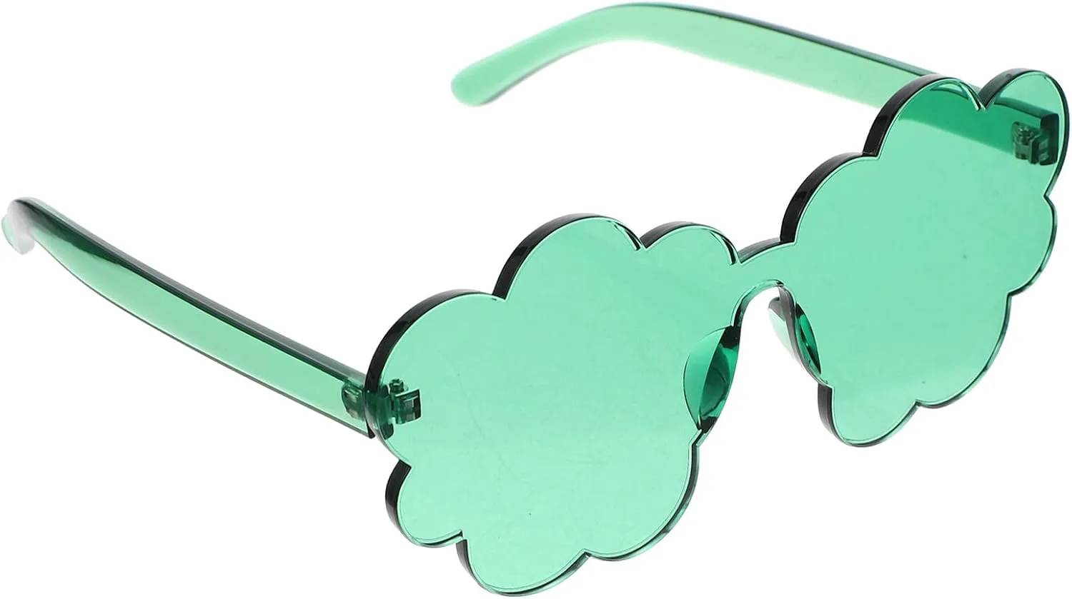 Женские солнцезащитные очки без оправы с цветочным принтом, легкие, с линзами в форме облака, модные очки для летней вечеринки, очаровательный аксессуар GLSTOY
Женские солнцезащитные очки без оправы с цветочным принтом, легкие, с линзами в форме облака, модные очки для летней вечеринки, очаровательный аксессуар GLSTOY