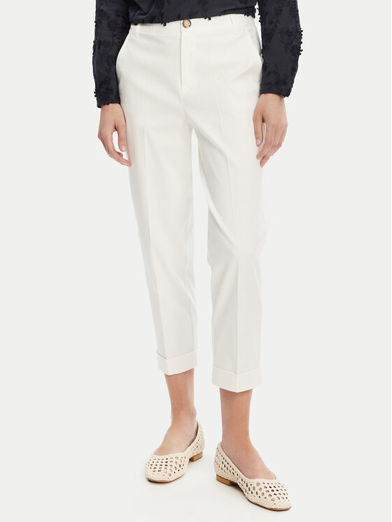 Брюки из ткани regular fit Seremi T2510.145 Tatuum, экрю
Брюки из ткани regular fit Seremi T2510.145 Tatuum, экрю