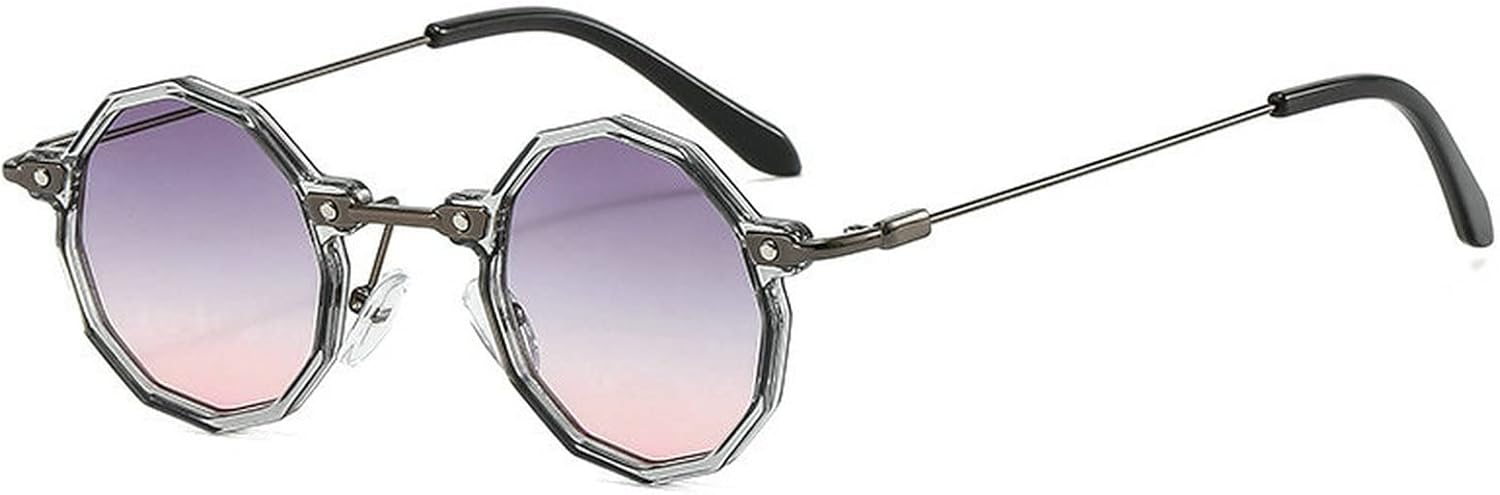 Солнцезащитные очки COTIA маленькие круглые, ретро, многоугольные, в форме цветка, с защитой от УФ-излучения UV400, для мужчин, в стиле панк, с градиентным переходом цвета, Grey Pink
Солнцезащитные очки COTIA маленькие круглые, ретро, многоугольные, в форме цветка, с защитой от УФ-излучения UV400, для мужчин, в стиле панк, с градиентным переходом цвета, Grey Pink