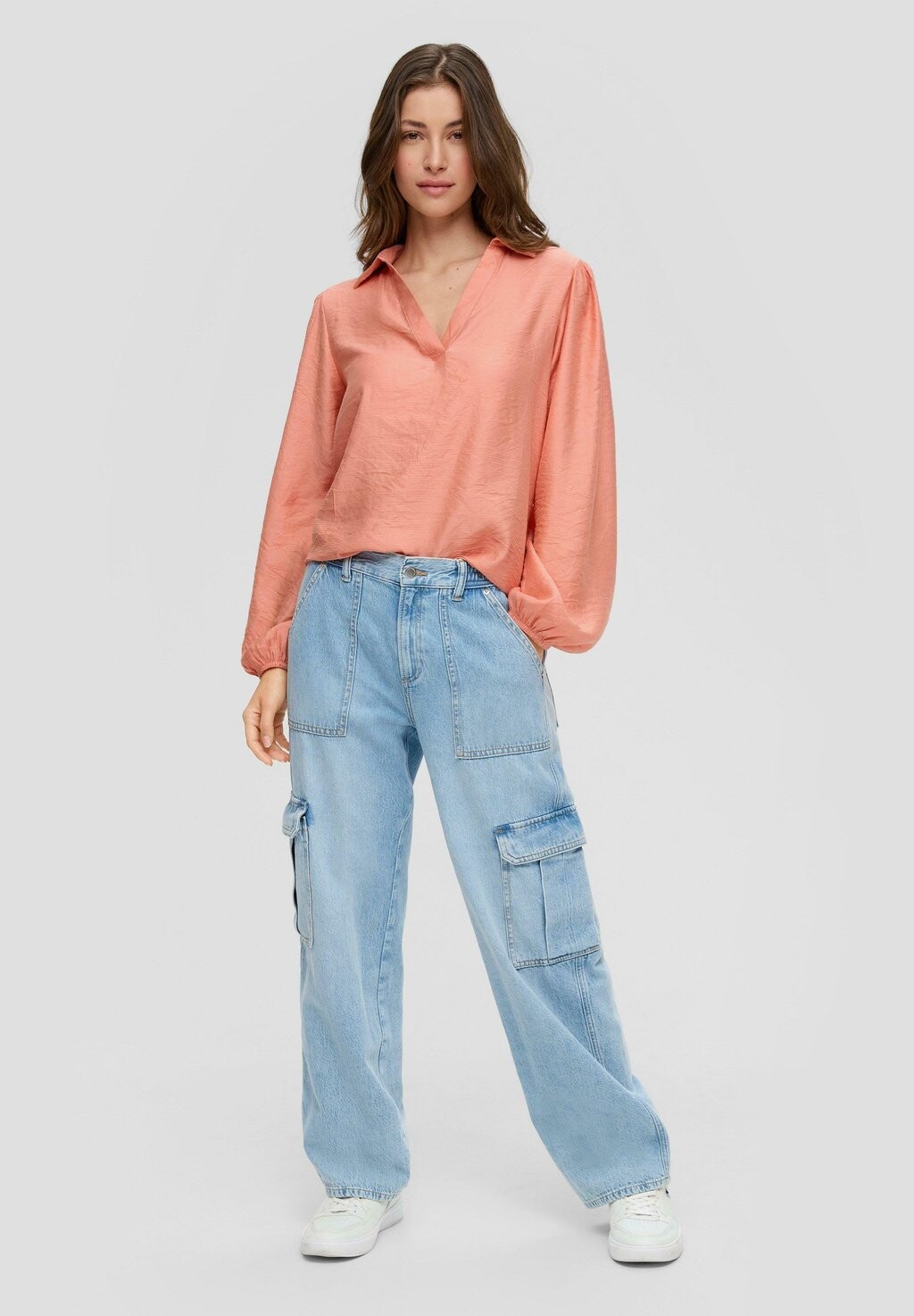 Блуза MIT PUFFÄRMEL QS, абрикос
Блуза MIT PUFFÄRMEL QS, абрикос