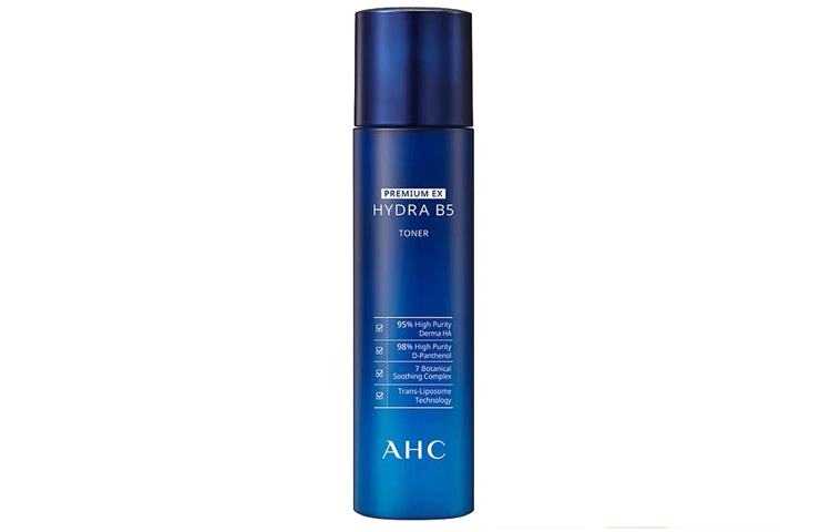 Тонер AHC B5 с гиалуроновой кислотой увлажняющий, успокаивающий, питательный 120 мл/140 мл A.H.C
Тонер AHC B5 с гиалуроновой кислотой увлажняющий, успокаивающий, питательный 120 мл/140 мл A.H.C