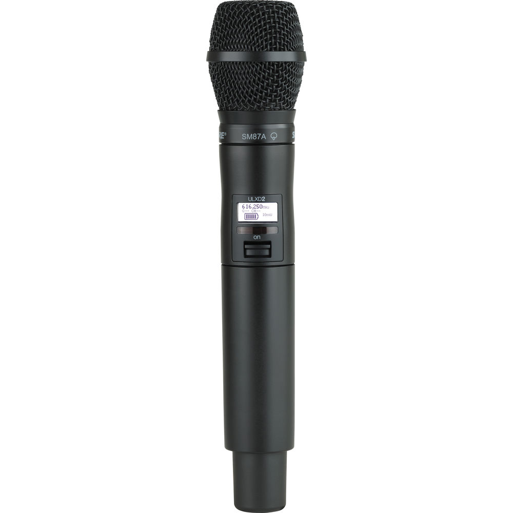 Беспроводной передатчик Shure ULXD2/SM87 Digital Handheld Wireless ULXD2/SM87-H50
Беспроводной передатчик Shure ULXD2/SM87 Digital Handheld Wireless ULXD2/SM87-H50