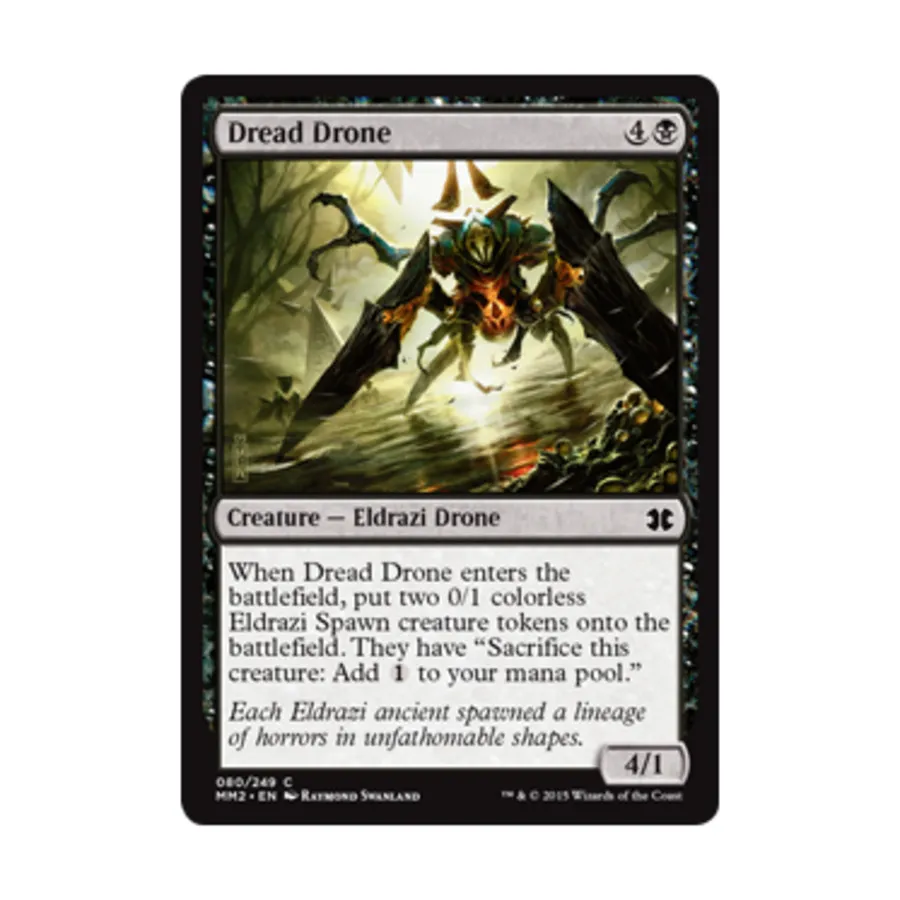 CCG Ужасающий дрон (С) (фольга), MTG - Modern Masters 2015
CCG Ужасающий дрон (С) (фольга), MTG - Modern Masters 2015