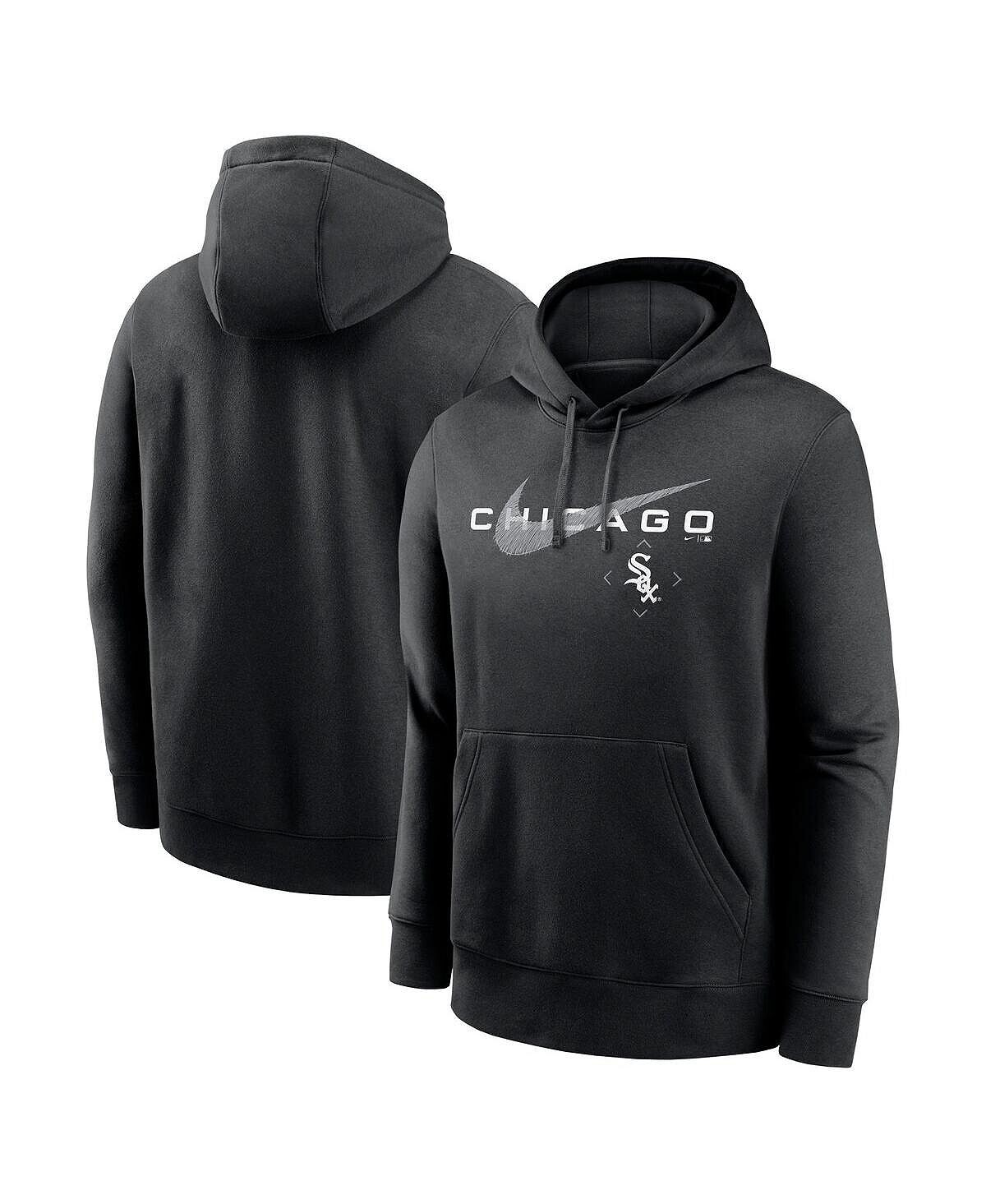 Мужской черный пуловер с капюшоном Chicago White Sox Big and Tall Over Arch Nike
Мужской черный пуловер с капюшоном Chicago White Sox Big and Tall Over Arch Nike