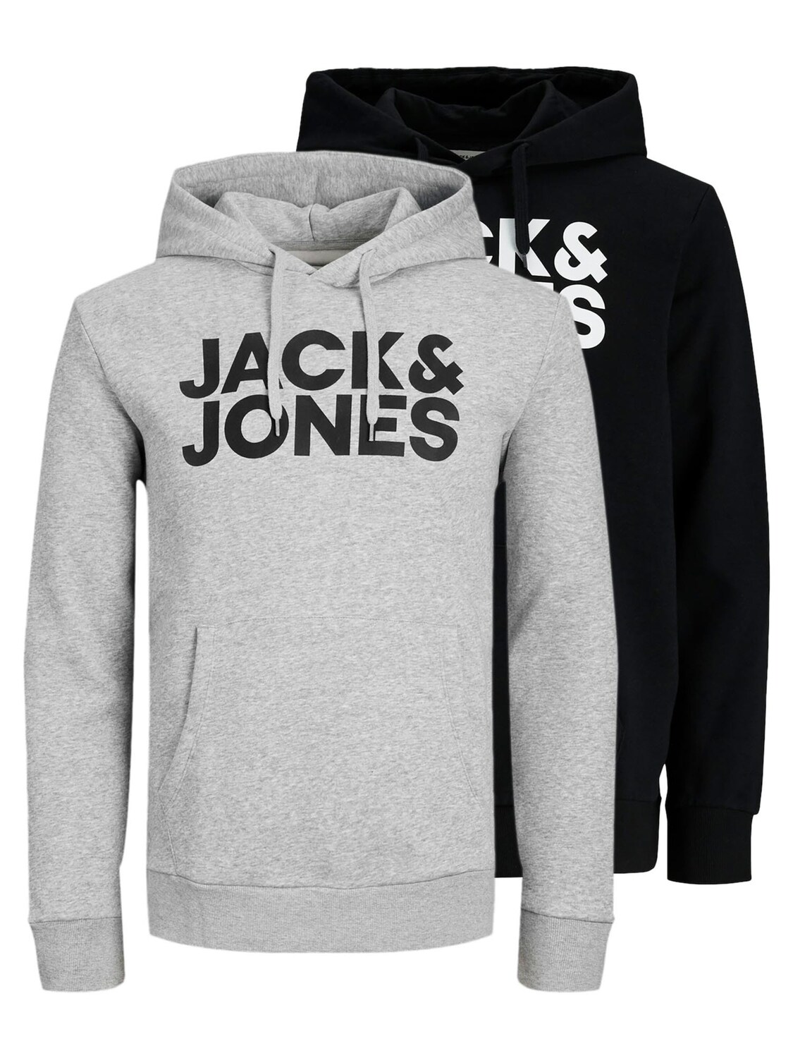 JACK & JONES Толстовка 'Corp' в цвете Silver
JACK & JONES Толстовка 'Corp' в цвете Silver