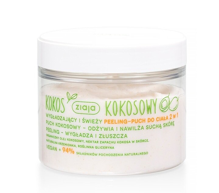 Ziaja, Пилинг для тела «Разглаживающий и свежий» 2 в 1 «Кокос-апельсин», 270 мл
Ziaja, Пилинг для тела «Разглаживающий и свежий» 2 в 1 «Кокос-апельсин», 270 мл