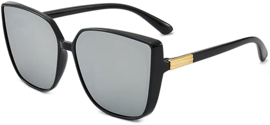 Женские солнцезащитные очки 2027 года, винтажные, черные, зеркальные, модные, с большой оправой, стильные, сексуальные, с защитой от ультрафиолета UV400 MTZJH, Silver
Женские солнцезащитные очки 2027 года, винтажные, черные, зеркальные, модные, с большой оправой, стильные, сексуальные, с защитой от ультрафиолета UV400 MTZJH, Silver