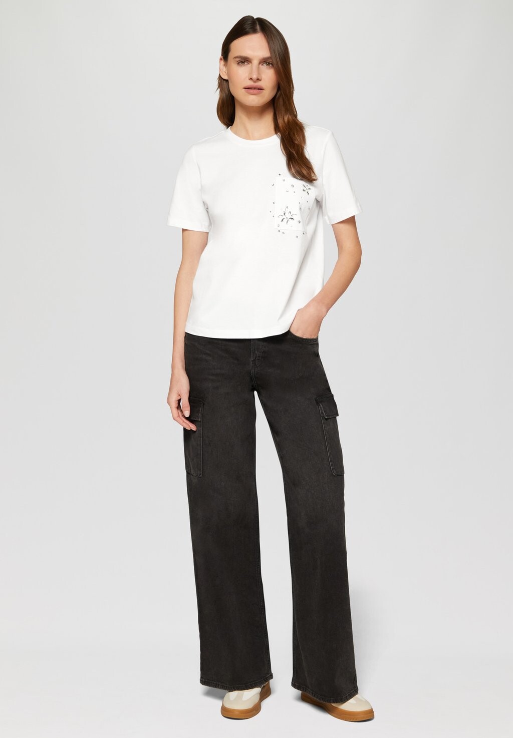 Футболка с принтом MIT SCHMUCKSTEINEN s.Oliver, белый
Футболка с принтом MIT SCHMUCKSTEINEN s.Oliver, белый