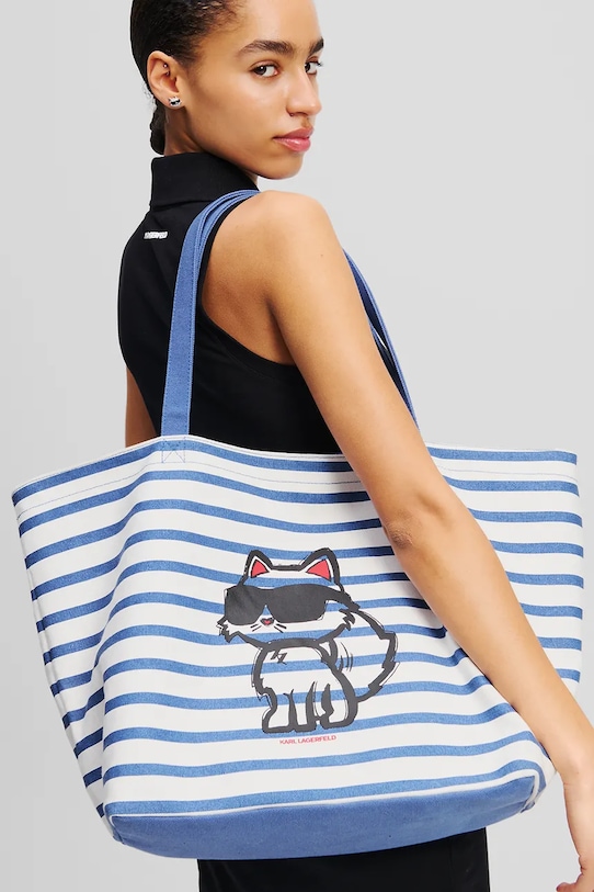 Хлопковая сумка IKON Karl Lagerfeld, синий
Хлопковая сумка IKON Karl Lagerfeld, синий