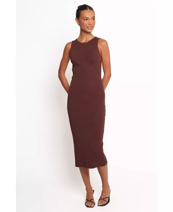 Женское платье миди Hollis Petal and Pup, коричневый
Женское платье миди Hollis Petal and Pup, коричневый