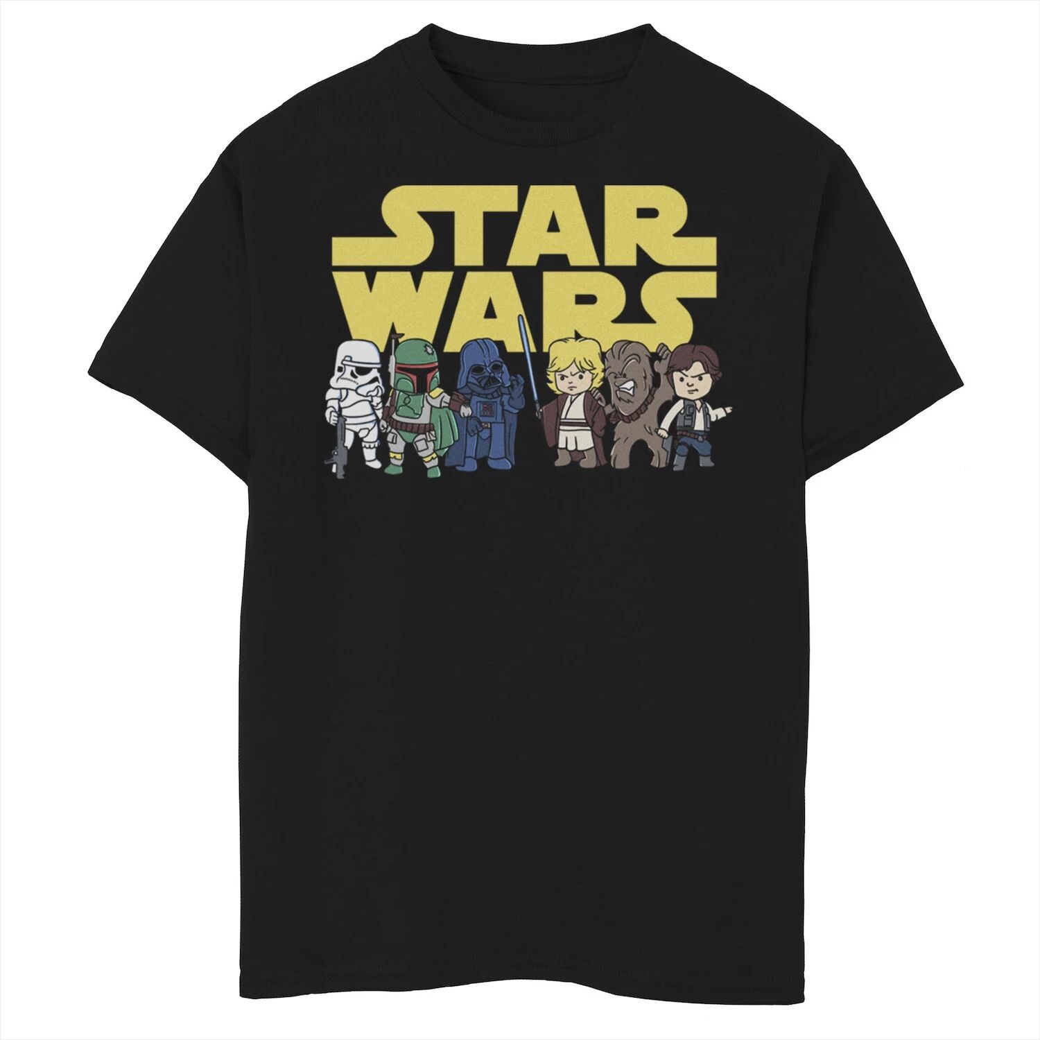 Футболка с логотипом персонажей в стиле чиби для мальчиков 8–20 лет «Звездные войны: Добро против зла» Licensed Character
Футболка с логотипом персонажей в стиле чиби для мальчиков 8–20 лет «Звездные войны: Добро против зла» Licensed Character