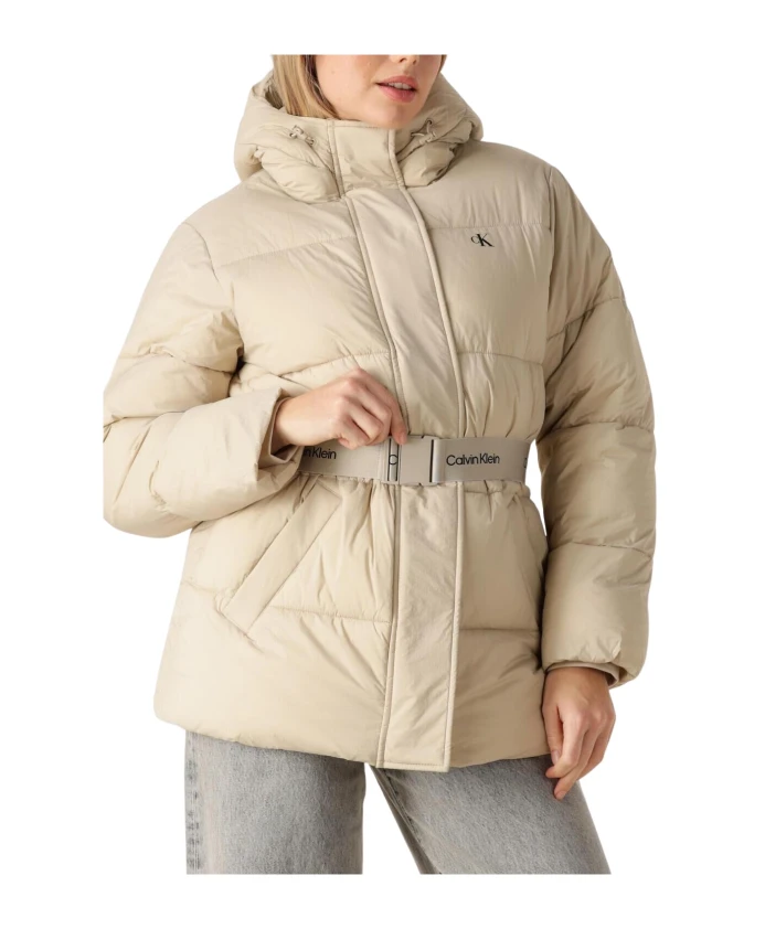 Куртка средней плотности с подкладкой на поясе Calvin Klein, бежевый
Куртка средней плотности с подкладкой на поясе Calvin Klein, бежевый