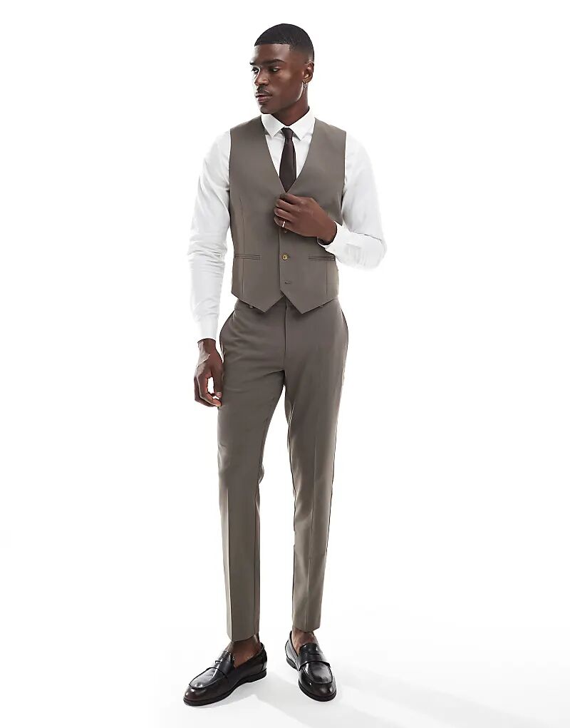 Узкие брюки ASOS DESIGN в цвете «норка» коричневого цвета
Узкие брюки ASOS DESIGN в цвете «норка» коричневого цвета