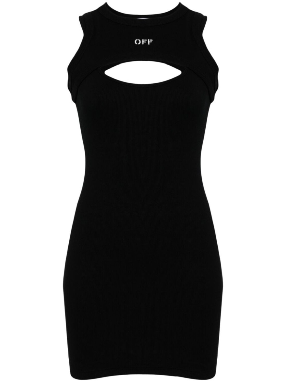 Off-White платье мини с вырезами и логотипом, черный
Off-White платье мини с вырезами и логотипом, черный