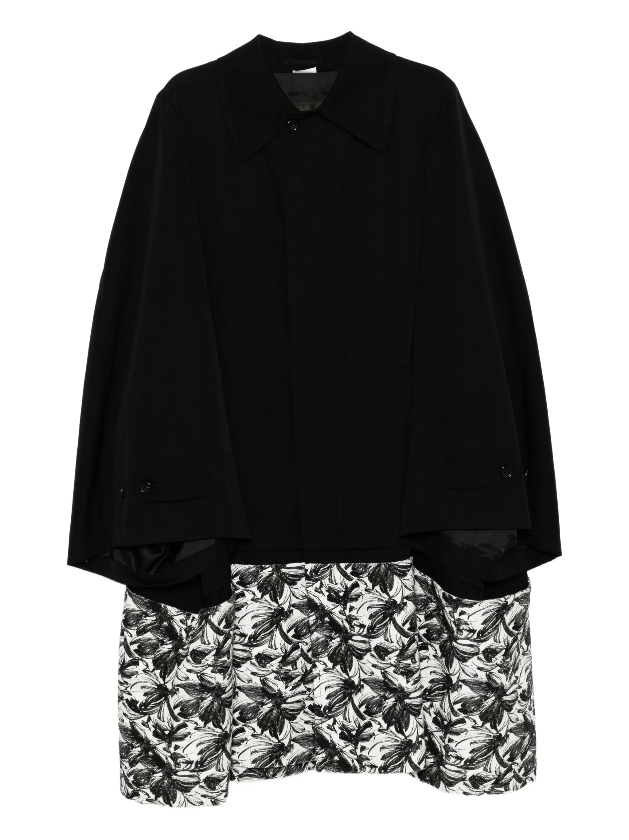 Пальто со вставками Comme Des Garçons Homme Plus, черный
Пальто со вставками Comme Des Garçons Homme Plus, черный