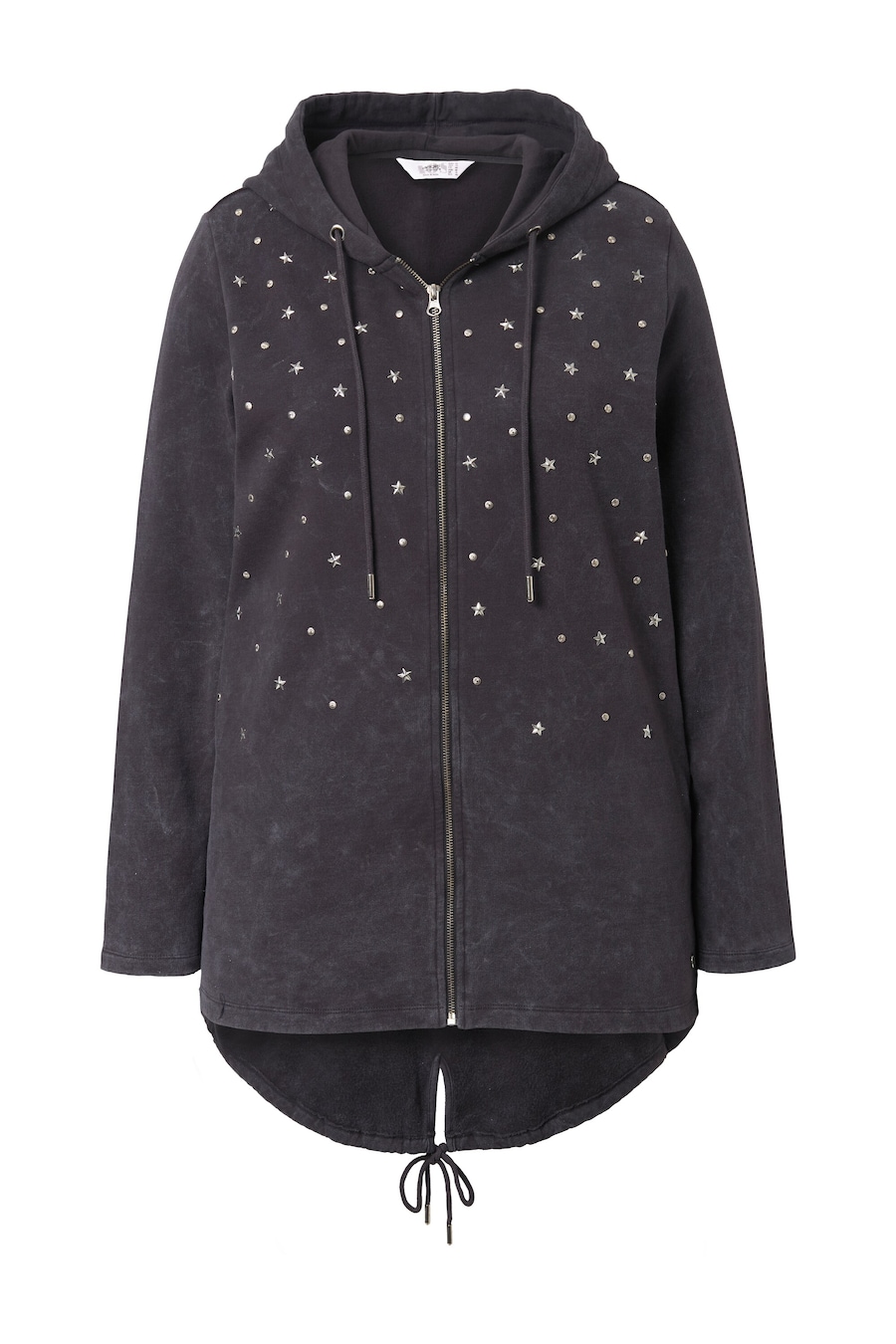 Толстовка с капюшоном на молнии Angel of Style, антрацит
Толстовка с капюшоном на молнии Angel of Style, антрацит