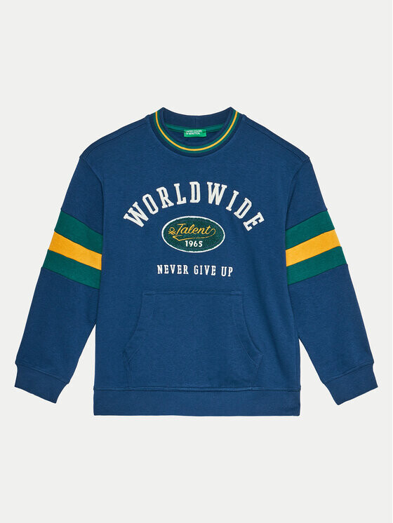 Толстовка обычного кроя United Colors Of Benetton, синий
Толстовка обычного кроя United Colors Of Benetton, синий