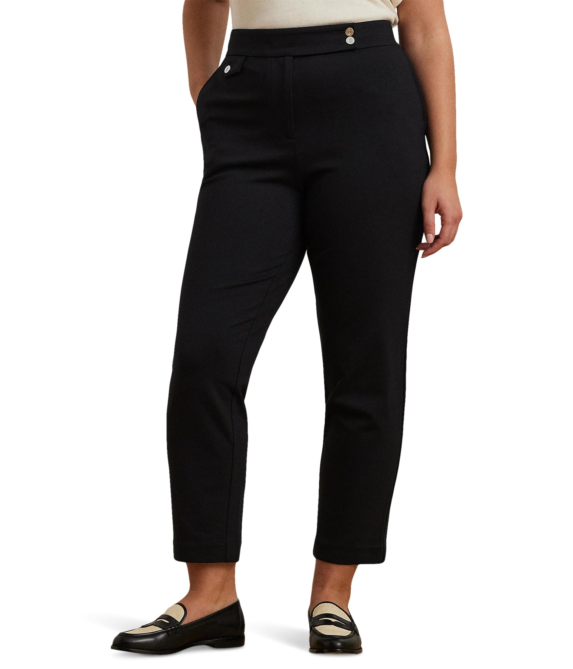Брюки Lauren Ralph Lauren Plus Size Zinleah Ankle Flat Front, черный
Брюки Lauren Ralph Lauren Plus Size Zinleah Ankle Flat Front, черный