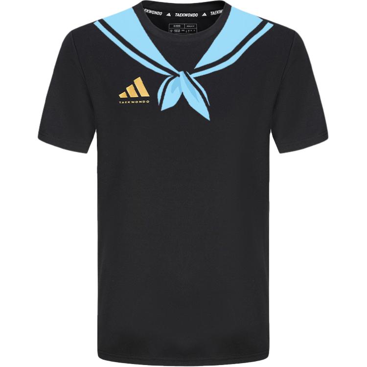 Спортивная футболка с круглым вырезом, хлопковая футболка унисекс Adidas, черный
Спортивная футболка с круглым вырезом, хлопковая футболка унисекс Adidas, черный