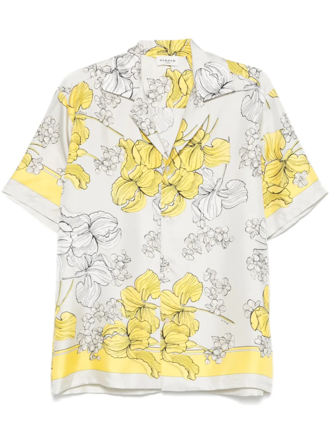 Шелковая рубашка P.A.R.O.S.H., желтый
Шелковая рубашка P.A.R.O.S.H., желтый