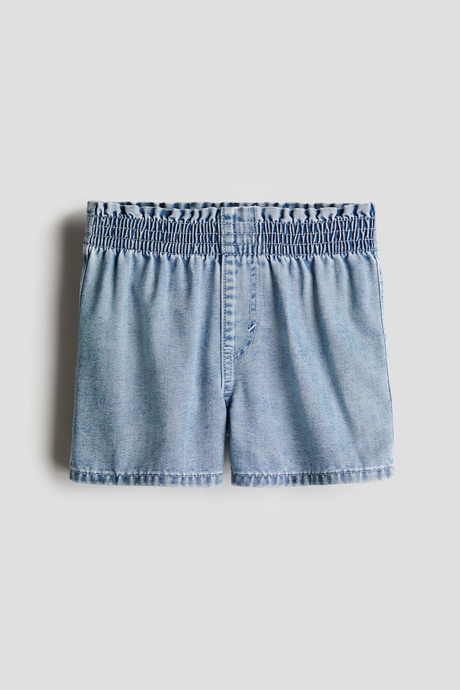 Свободные джинсовые шорты H&M, синий
Свободные джинсовые шорты H&M, синий