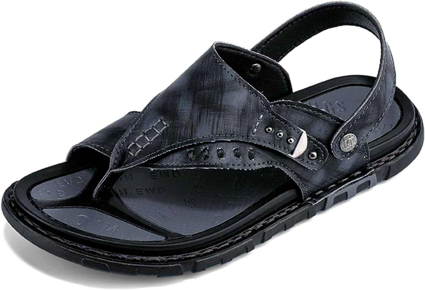 Мужские кожаные сандалии Dacnakby с регулируемым ремешком, черные пляжные сандалии на липучке, с открытым носком, поддержкой свода, противоскользящие, мягкие и удобные шлепанцы
Мужские кожаные сандалии Dacnakby с регулируемым ремешком, черные пляжные сандалии на липучке, с открытым носком, поддержкой свода, противоскользящие, мягкие и удобные шлепанцы