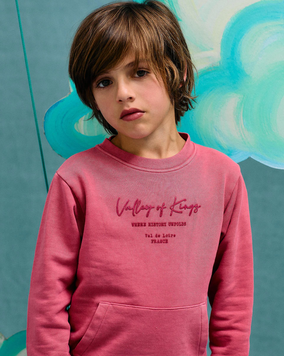 Детский худи с надписью спереди и карманом-кенгуру Zippy, розовый
Детский худи с надписью спереди и карманом-кенгуру Zippy, розовый