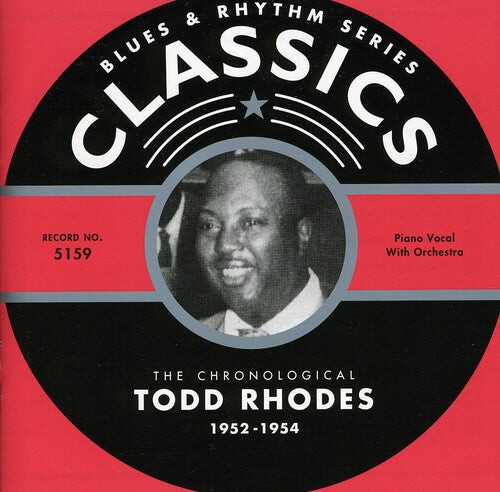 CD диск Rhodes, Todd: 1952-54
CD диск Rhodes, Todd: 1952-54